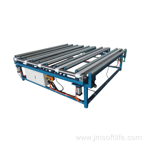 Flexible roller mattress conveyor